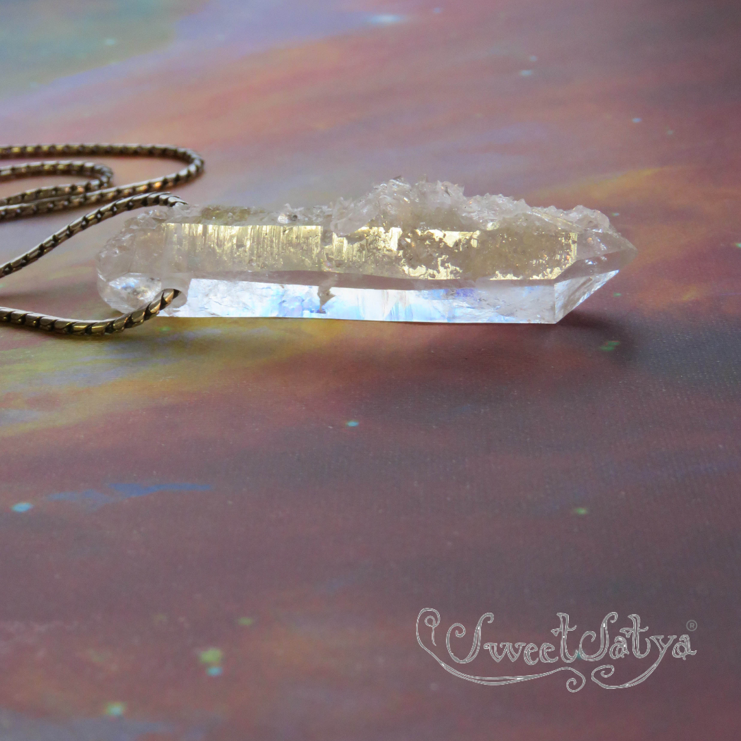 Crystal Necklace Crystal Jewelry Crystal Pendant Crystals Crystal