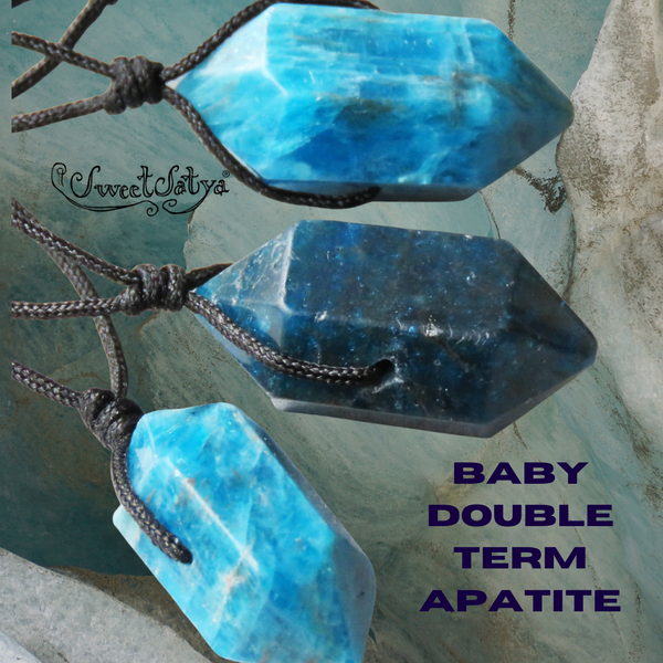 Apatite Double Terminated Necklace SweetSatya